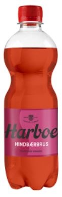 Harboe Hindbærbrus, plastflaske, 0.5 l., 6 stk.