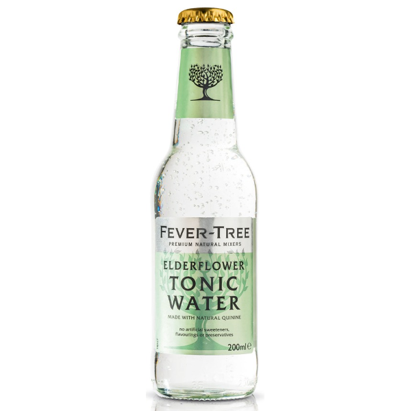 Fever-Tree Elderflower Tonic Water, glas, 0.2 l., 24 stk.