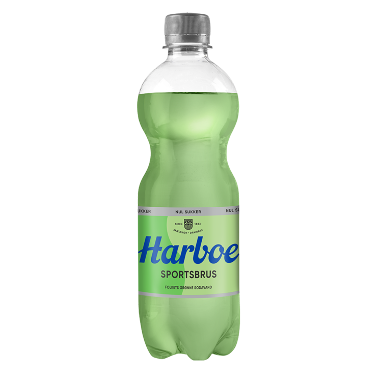 Harboe Sports Brus Free, plast, 0.5 l., 6 stk.