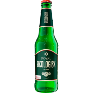 Royal Økologisk Pilsner, øl, glas, 0.33 l., 30 stk.