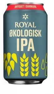 Royal Økologisk IPA, øl, dåse, 0.33 l., 24 stk.