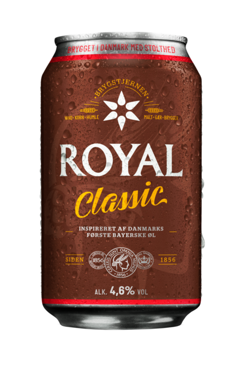 Royal Classic, øl, dåse, 0.33 l., 24 stk.