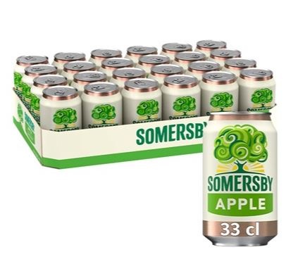 Somersby Apple Cider, dåse, 0.33 l., 24 stk.