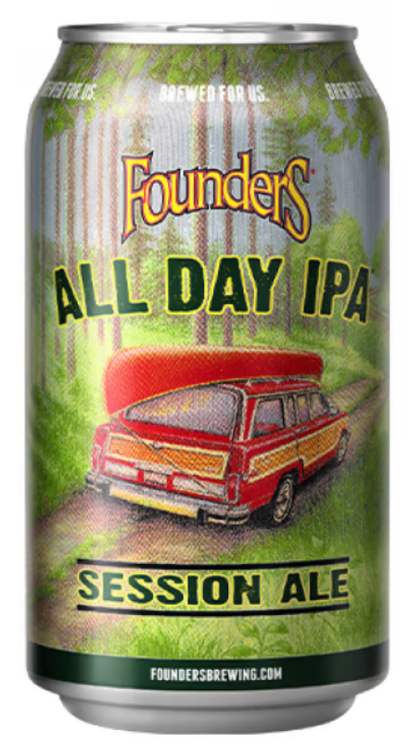 Founders All Day IPA, øl, Dåse, 0.473 l., 24 Stk.