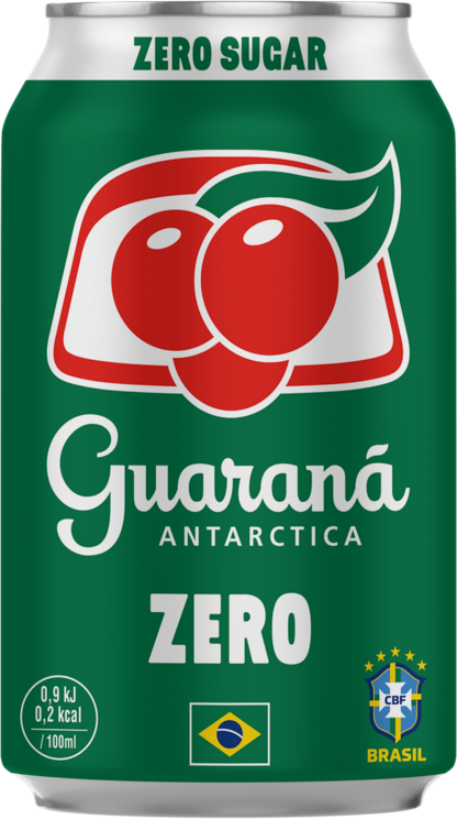 Guaraná Antarctica Zero, dåse, 0.33 l., 24 stk.