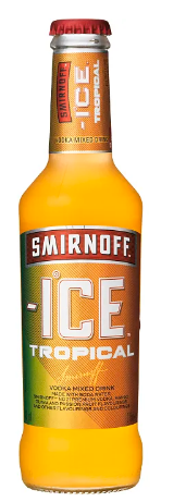 Smirnoff Ice Tropical, glas, 0.275 l., 24 Stk.