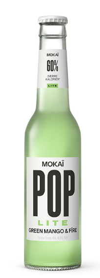 Mokai Pop Green, glas, 0.275 l., 24 stk.