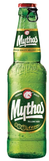 Mythos, øl, glas, 0.33 l., 24 stk.