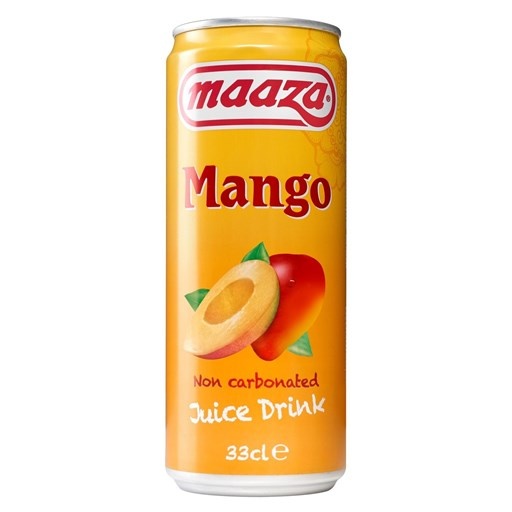 Maaza Mango, dåse, 0.33 l, 24 stk.