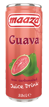 Maaza Guava, dåse, 0.33 l., 24 stk.