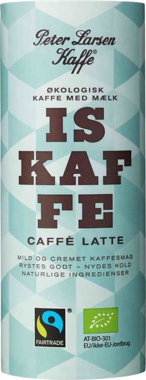 Peter Larsen Øko Iskaffe Caffé Latte, pap, 0.23 l., 12 stk.