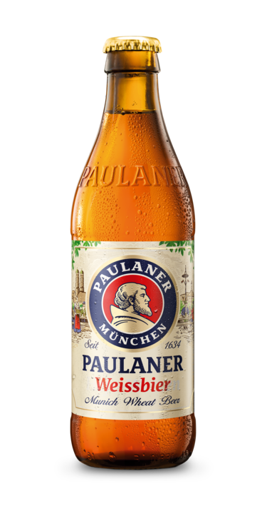 Paulaner Weissbier, øl, glas, 0.33 l., 24 Stk.
