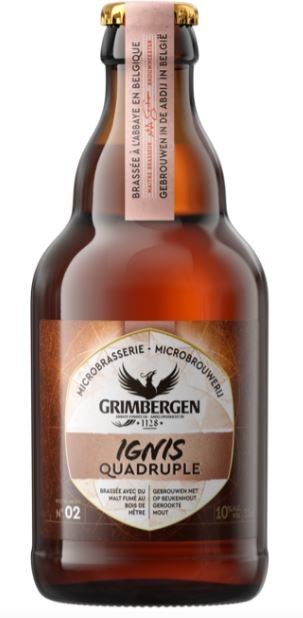 Grimbergen Ignis Quadruple 10%, glas, 0.33 l., 12stk.