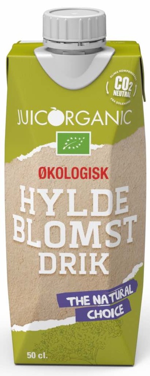 JuicOrganic Økologisk Hyldeblomstdrik RTD, pap, 0.5 l., 12 stk.