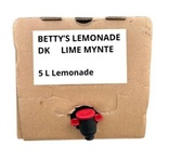 Betty's Lemonade Lime & Mynte, 5 l