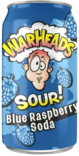 Warheads Sour! Blue Raspberry Soda